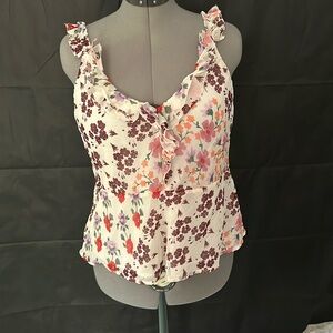 Adorable lucky brand size L but for normal body types I say a small